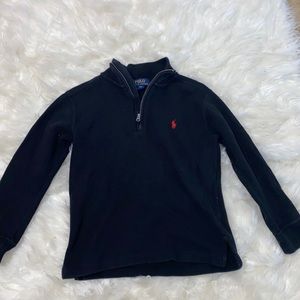 Ralph Lauren polo pullover black sweater size s(8) kids